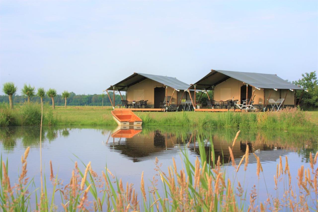 Safaritenten 'Woody' Kuinre Exterior foto